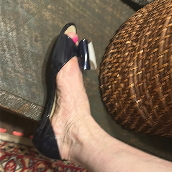 Furla Black and White Sandals with Elegant Design - Picture 8 of 9